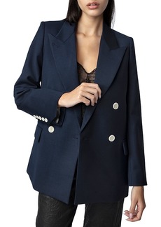 Zadig & Voltaire Double Breasted Blazer