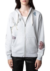 Zadig & Voltaire Holly Cotton Motif Hoodie