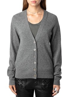 Zadig & Voltaire Jemmy Ws Brod Patch Cashmere Cardigan