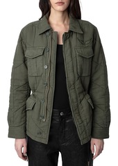 Zadig & Voltaire Kayak Quilted Twill Jacket