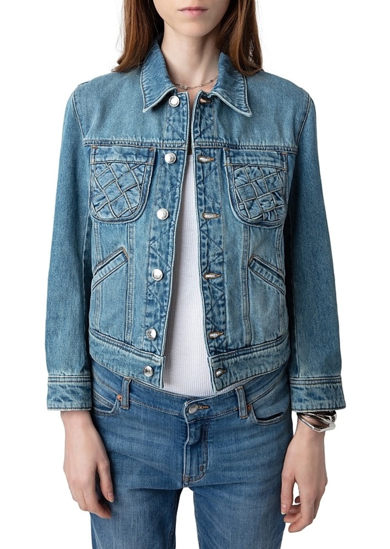 Zadig & Voltaire Kioka Denim Jacket