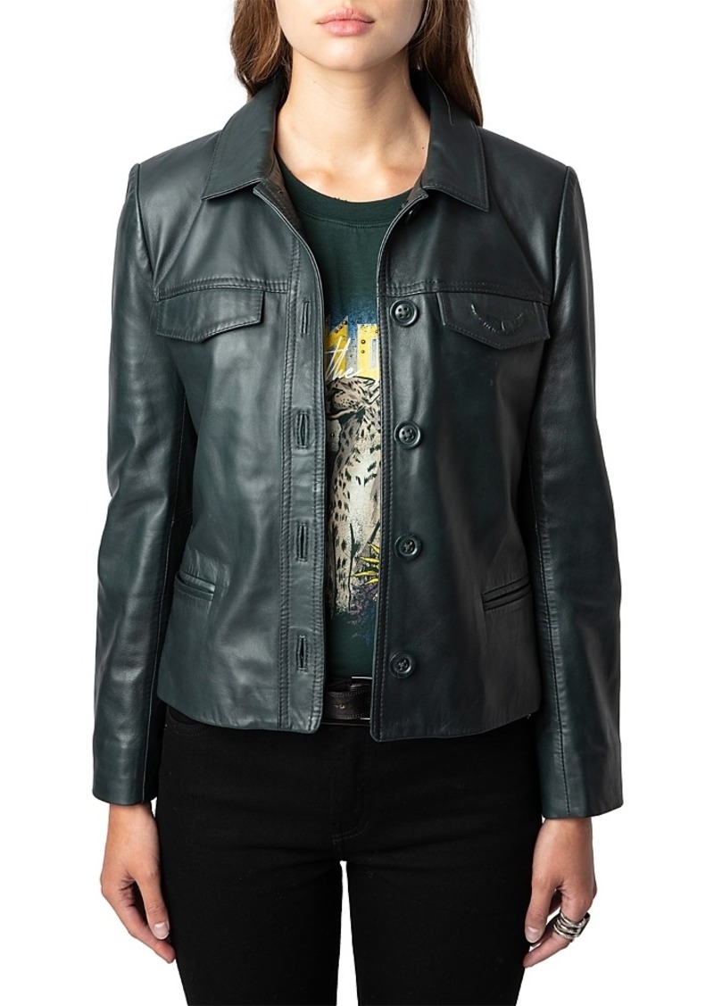 Zadig & Voltaire Liam Leather Jacket