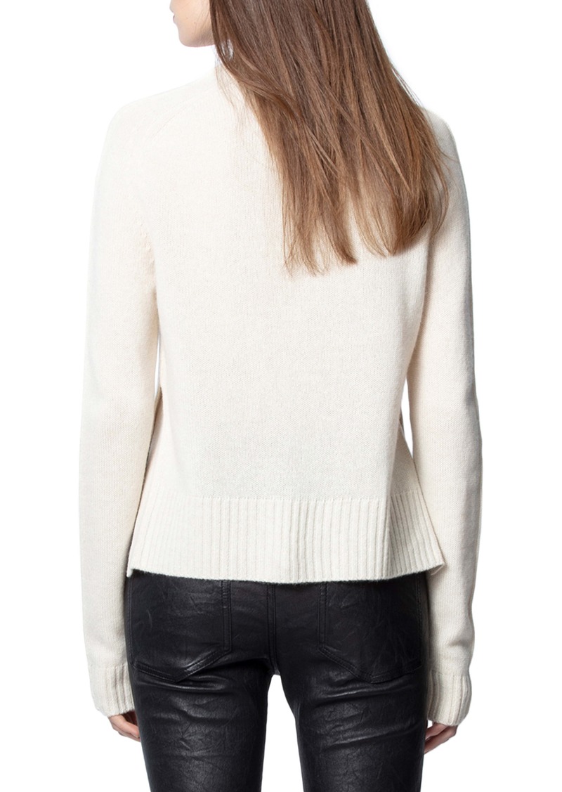 Zadig & Voltaire Zadig & Voltaire Lili C Sweater Heart Cashmere Sweater |  Sweaters