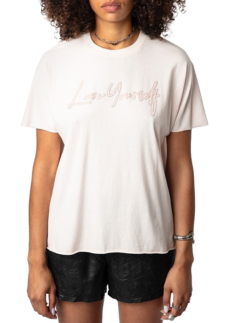 Zadig & Voltaire Love Yourself Tee