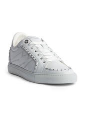 Zadig & Voltaire Low Top Stud Sneaker in Blanc at Nordstrom Rack