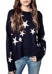 Zadig & Voltaire Markus Stars Cashmere Sweater in Encore at Nordstrom