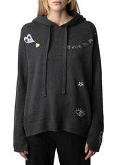 Zadig & Voltaire Marky Hooded Cashmere Sweater