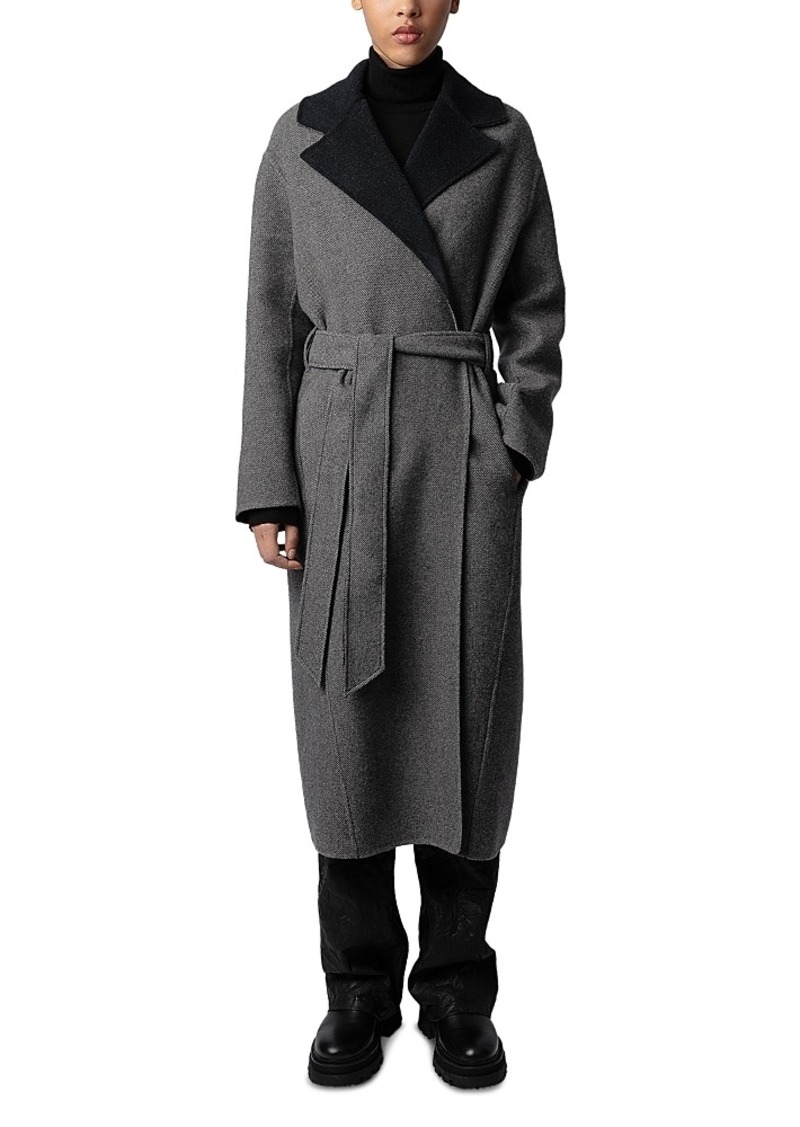 Zadig & Voltaire Meli Wool Coat
