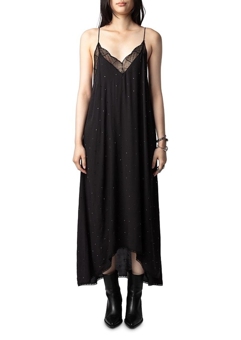 Zadig & Voltaire Risty Soft Strass Maxi Dress