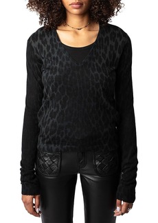 Zadig & Voltaire Rivy Cashmere V Neck Sweater