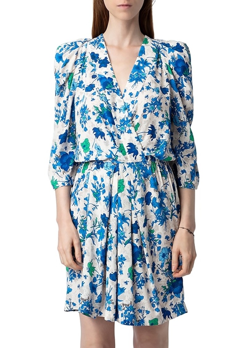 Zadig & Voltaire Ruz Floral Mini Dress