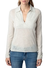 Zadig & Voltaire Sally Collared Sweater