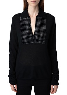 Zadig & Voltaire Sally Collared Sweater