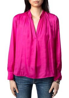 Zadig & Voltaire Tink Satin Blouse