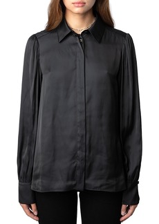 Zadig & Voltaire Trenta Satin Shirt