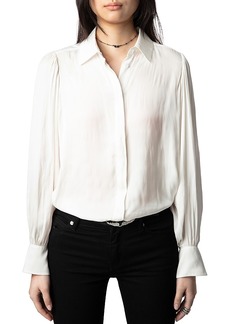 Zadig & Voltaire Trenta Satin Shirt