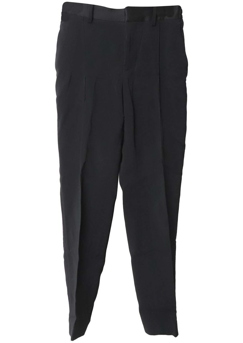 Zadig & Voltaire Trouser Pants in Black Viscose