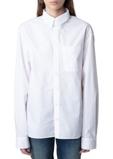 Zadig & Voltaire Tyrone Cotton Button-Up Shirt