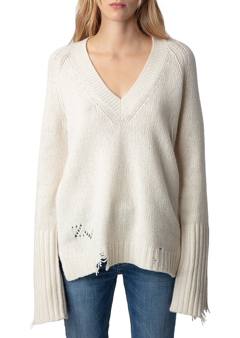 Zadig & Voltaire Valma We Amour Wool Sweater