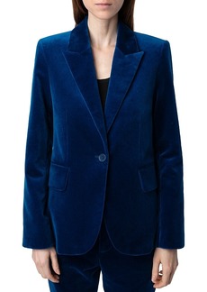 Zadig & Voltaire Vavy Velvet Blazer