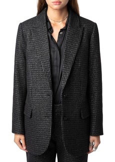 Zadig & Voltaire Viva Car Shimmer Blazer