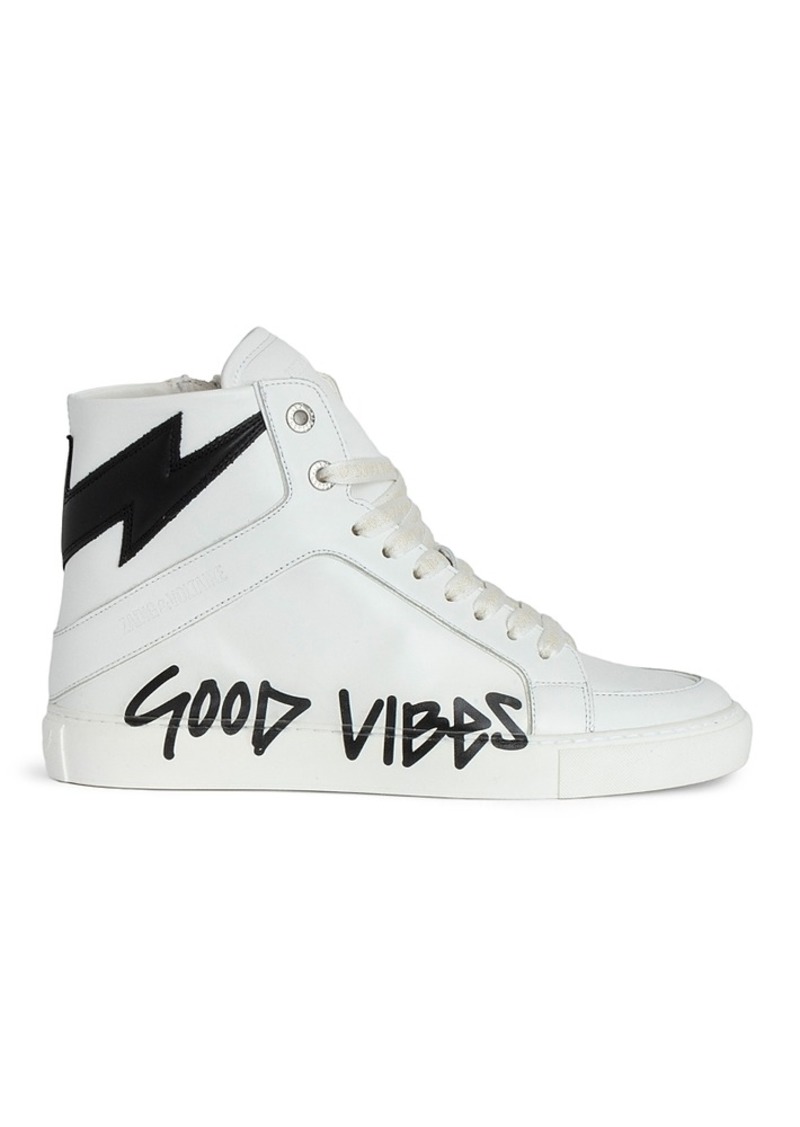 Zadig & Voltaire Women's High Flash Good Vibe Sneakers