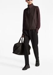 Zegna pleat-detail straight-leg trousers