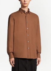 Zegna button-down fastening shirt