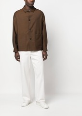 Zegna button-down fastening shirt jacket