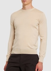 Zegna Cashmere & Silk Crewneck Sweater