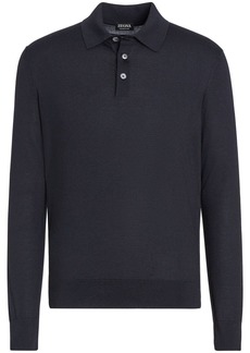 Zegna Cashseta polo shirt