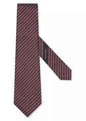 Zegna Cinque Pieghe Silk Tie