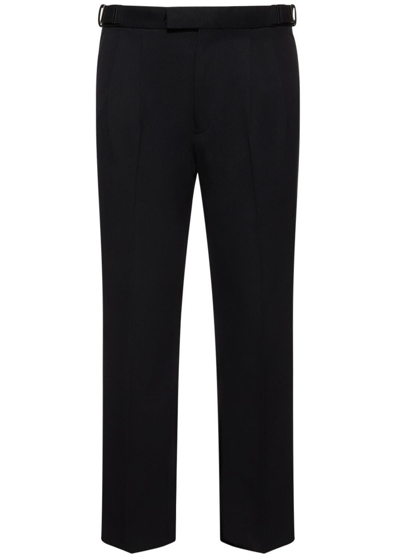 Zegna Cotton & Wool Pants