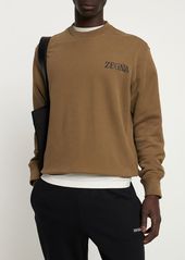 Zegna Cotton Crewneck Sweatshirt