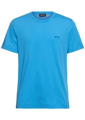 Zegna Cotton Short Sleeves T-shirt