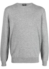 Zegna crew neck cashmere sweater