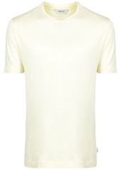 Zegna crew-neck linen T-shirt