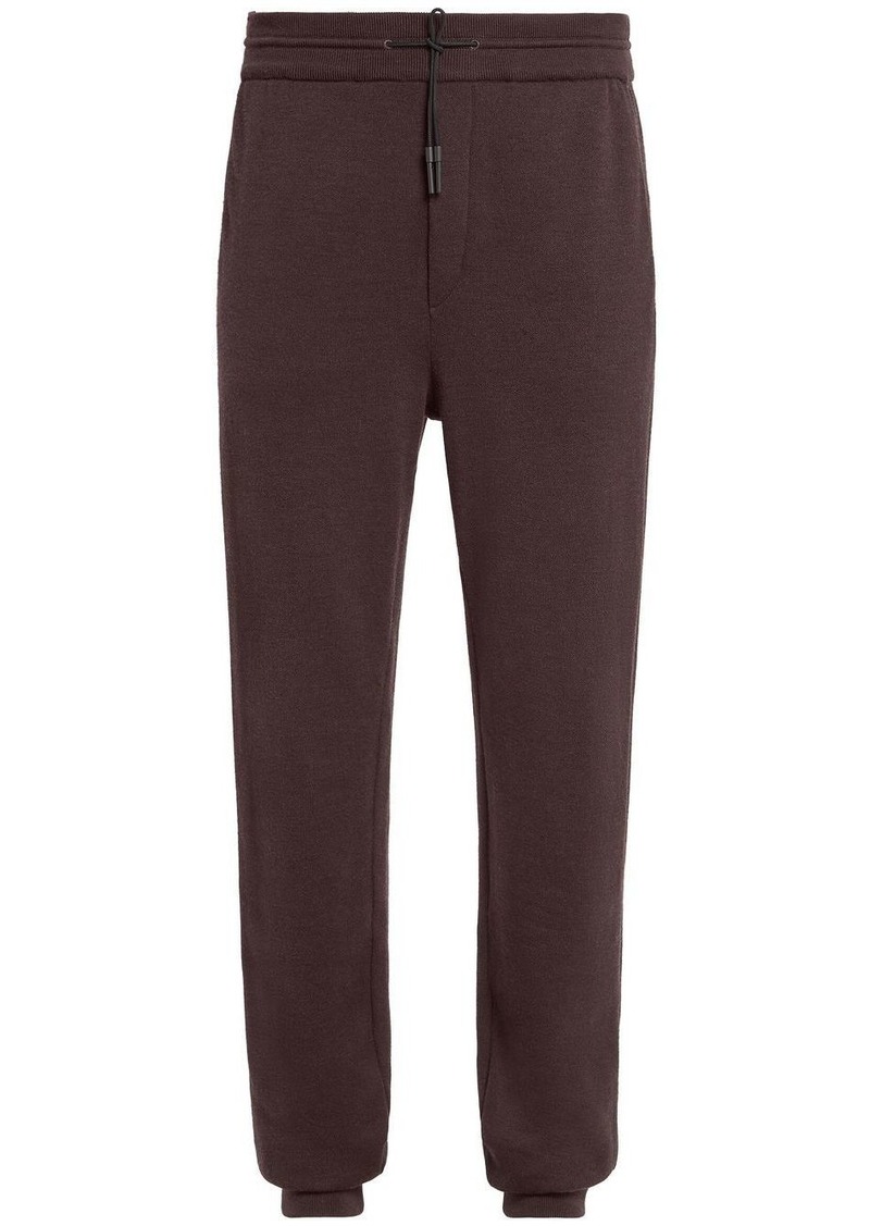 Zegna drawstring-waistband track pants