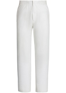 Zegna linen track pants