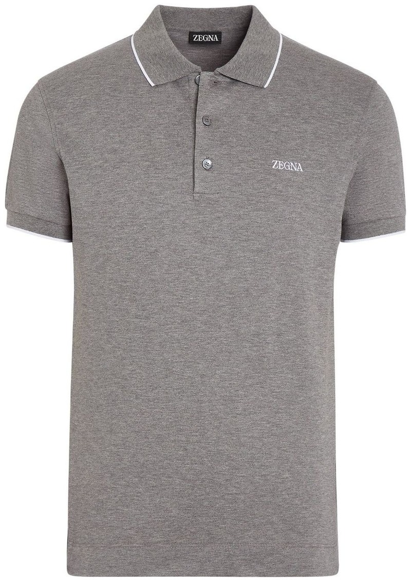 Zegna short-sleeve polo shirt