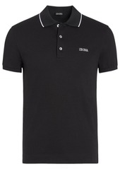 Zegna cotton polo shirt