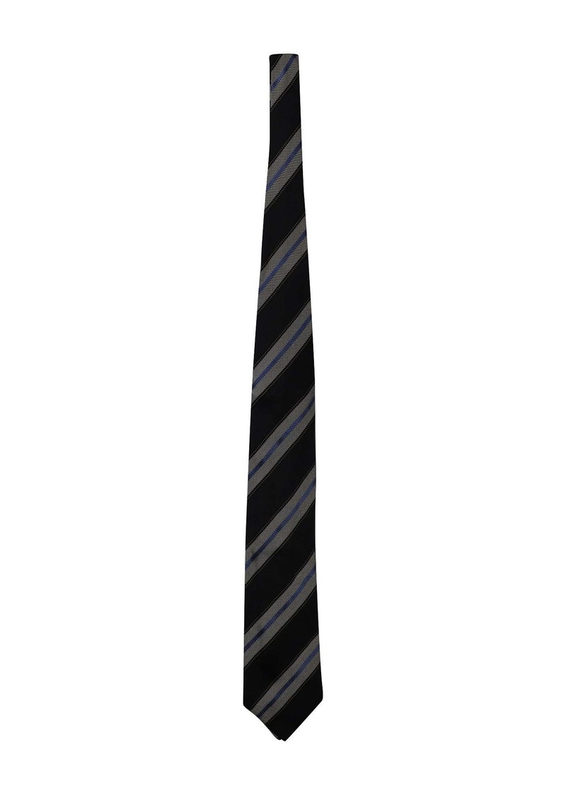 Ermenegildo Zegna Printed Tie in Multicolor Silk