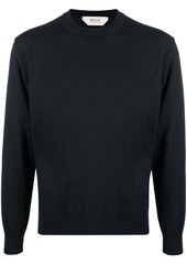 Zegna fine-knit crew-neck jumper