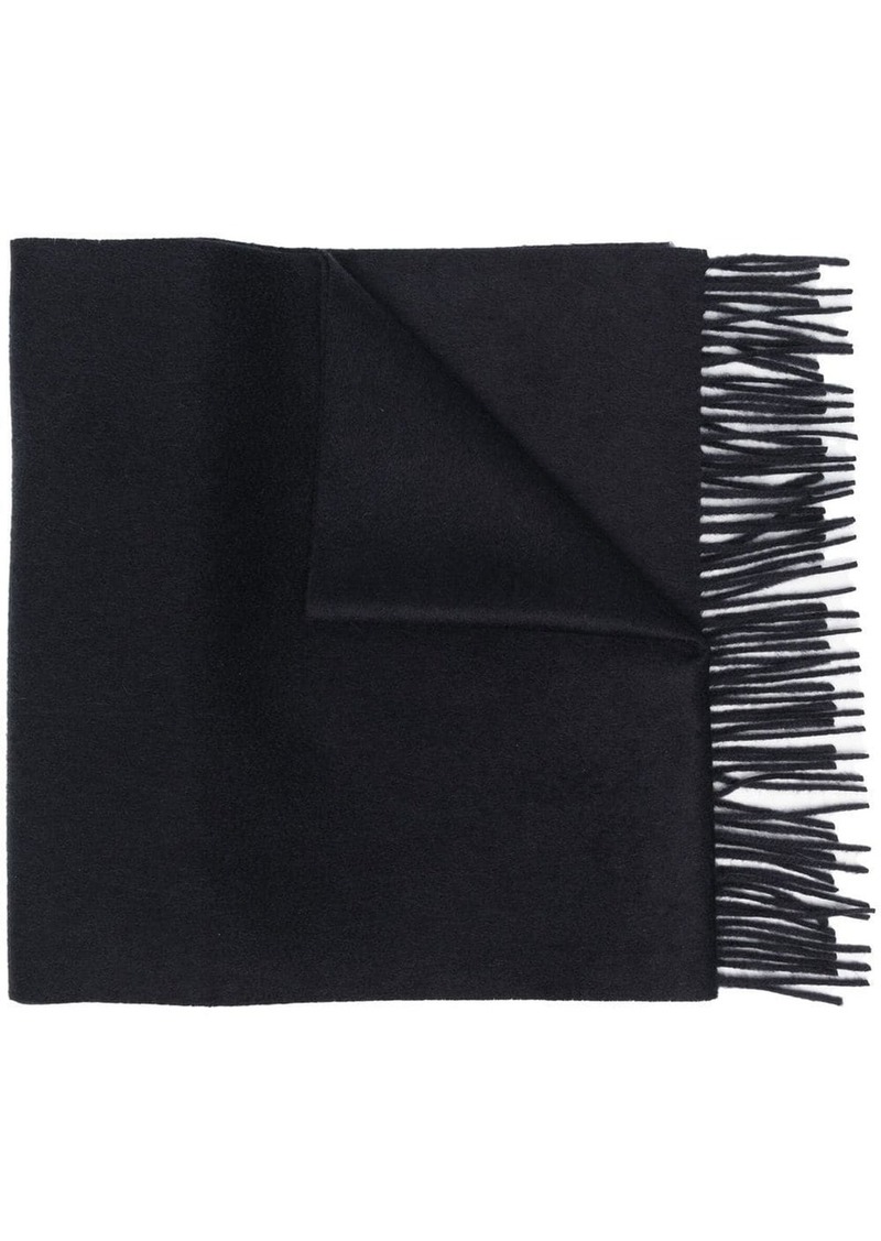 Zegna fringed cashmere scarf