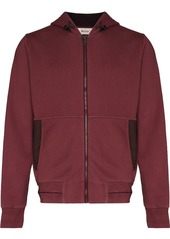 Zegna garment dyed cotton hoodie