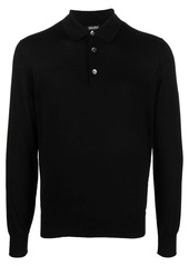 Zegna knitted polo shirt