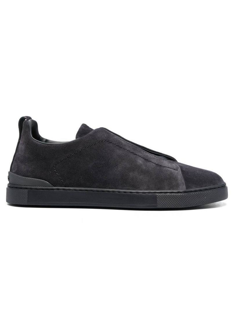 Zegna laceless low-top sneakers