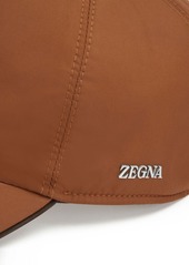 Zegna logo-plaque baseball cap