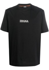 Zegna logo-print cotton T-shirt