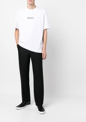 Zegna logo-print crew-neck T-shirt